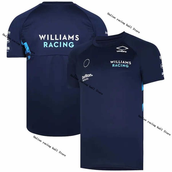 

2023 f1 team formula one t shirt men's williams racing training jersey official website sale gt large 3d wggw, White;black