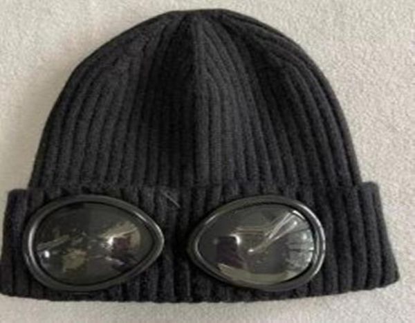 

two lens glasses goggles beanies men knitted hats skull caps outdoor women uniewinter beanie black grey bonnet gorros8731572, Blue;gray