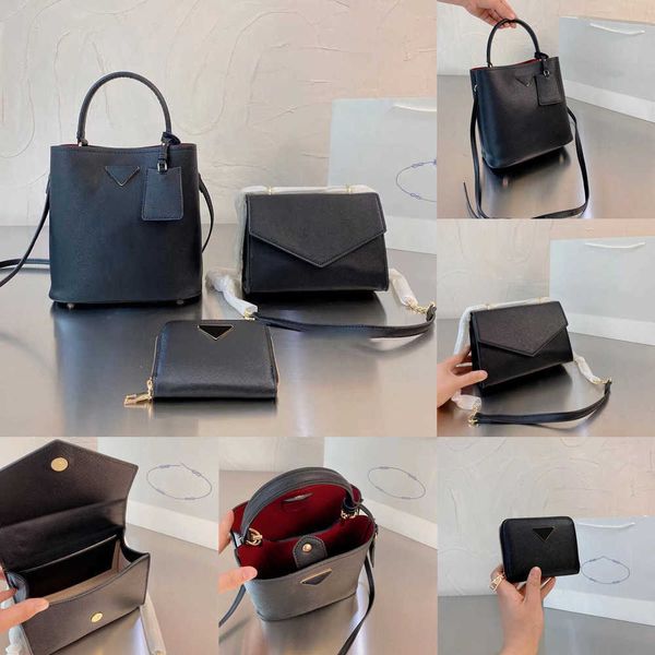 

pbag triangle excellent value totes three pieces combination set tote bag designers bag leather luxurys handbag with crossbody bags wallet p