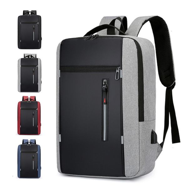 

school bags waterproof business backpack men usb s laplarge capacity bagpacks for back pack 230106