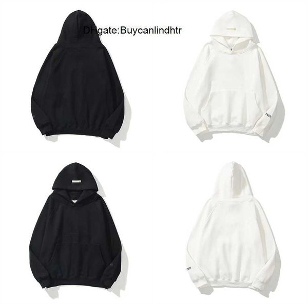 

mens ess clothing 2021men women fashion e ssentials sport hoodies fogtf ear of god chest letter high street hoodie hip hop plus velvet grp8, Black