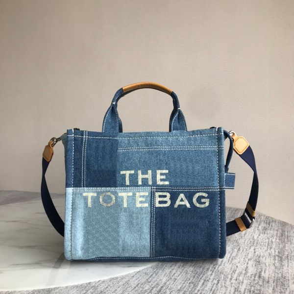 

marc the tote bag handbags totes bags designer bag women fashion all-match shopper shoulder denim handbag 33/26/15cm