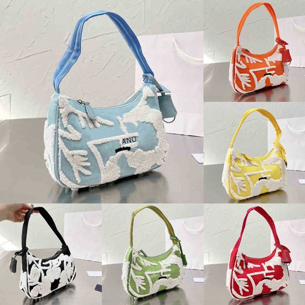 

pbag triangle shoulder bag canvas bags ladies women designer handbags tote half moon crossbody bags fashion handbag messenger bag purses 061