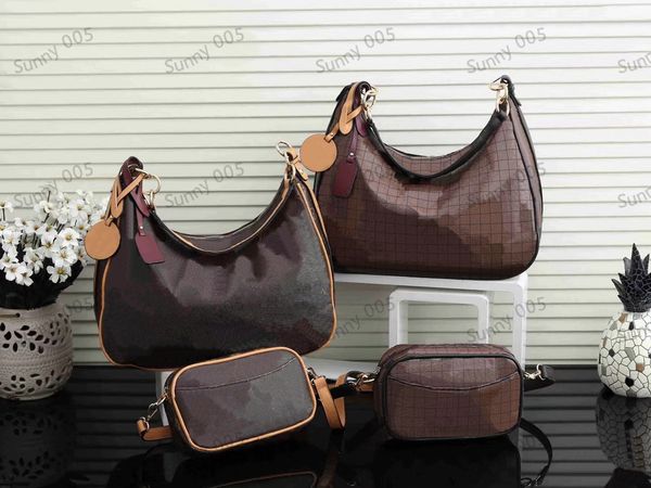 

2pcs luxury tote bag designer handbag shoulder mother child pack fashion composite clutch bags handbags female coin purse belt bag satchel s