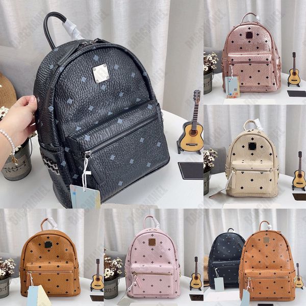 

Luxury Designer Backpacks Mens Womens Travel Bags 3 Sizes 5A Top Classic Letter Backpack Black Brown Student Bag handbags, Brown 25cm