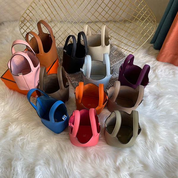 

8a designer bags handbag classic cross body real genuine leather women fashion clutch bag mini basket colorful colors women go out must have
