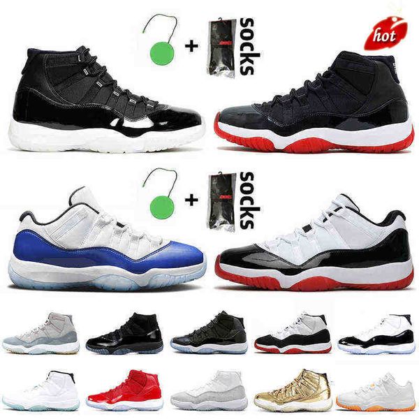 

jumpman og wholesale jumpman 11 11s mens womens basketball shoes jubilee 25th anniversary bred concord cool grey legend blue metallic gold, Black