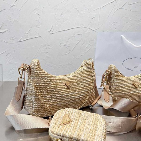 

marry fashion popular art simple new hollow crochet handbag straw woven 75% off online sales