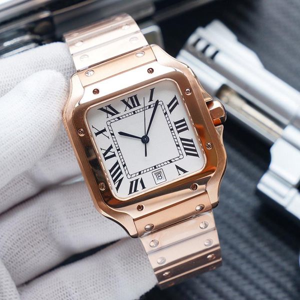 

designer watch automatic mechanical watches for men 40mm classic wristwatch gift stainless steel montre de luxe fashion wristwatches, Slivery;brown
