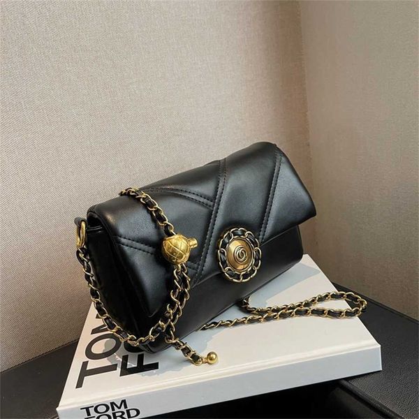 

personalized buckle women's 2023 new fashion small square versatile chain one shoulder crossbody bag 75% off online sales