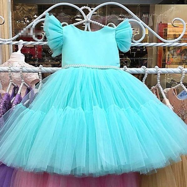 

girl's dresses new princess party tutu flower girl dresses 1 2 3 4 5 years birthday kids clothes christmas birthday wedding baby baptis, Red;yellow