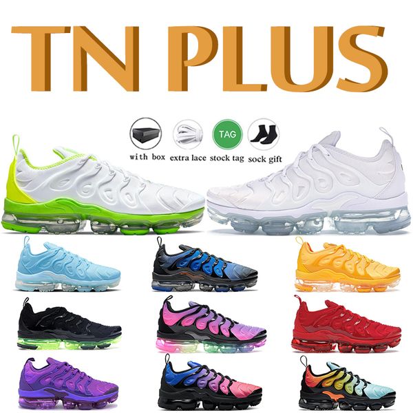 

tn plus running shoes men women triple black white red beige mint foam laser blue cool grey citrus rough green since 1972 mens trainers outd