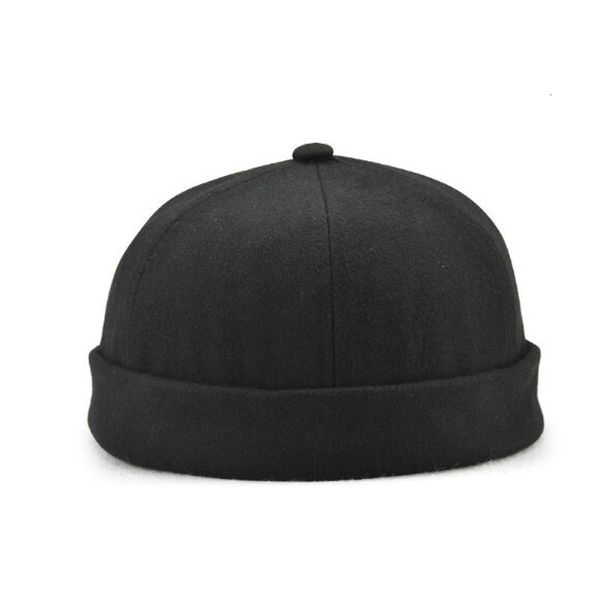 

wide brim hats bucket korean trend no eaves flanging frdoras spring summer street melon for women and men brand cotton landlord cap 5660cm 2, Blue;gray