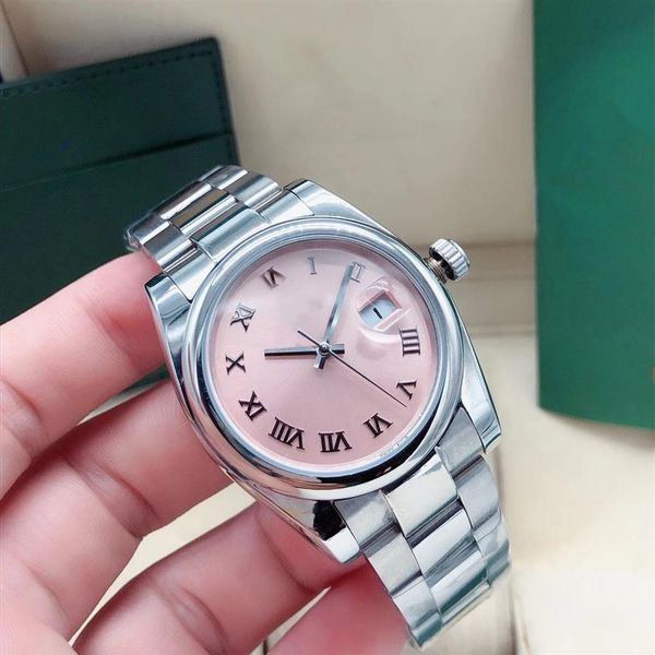 

luxury designer classic fashion automatic mechanical watch size 31mm sapphire glass waterproof function ladies like277e, Slivery;golden