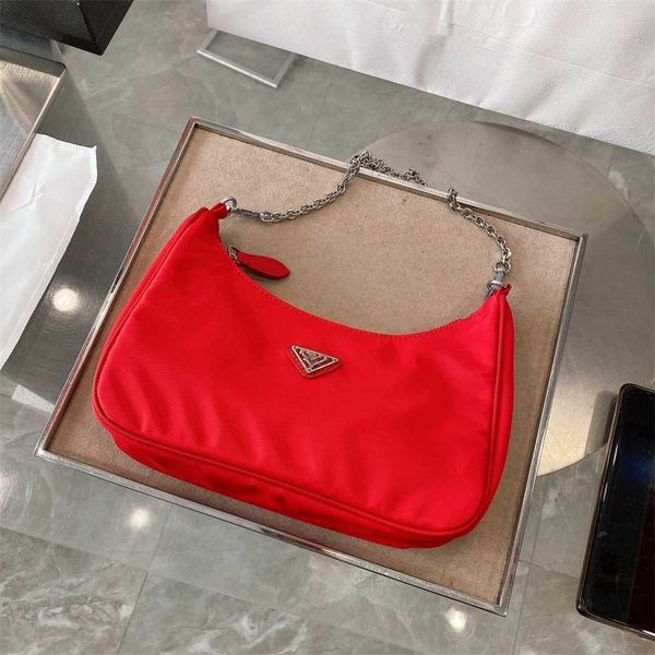 

2023 new armpit hobo crescent three in nylon one shoulder messenger hand chain bag for women 75% off online sales