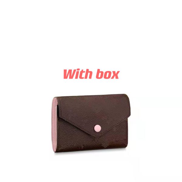 

wholesale victorine leather wallet for female multicolor designer short card holder women purse classic zipper pocket, Red;black