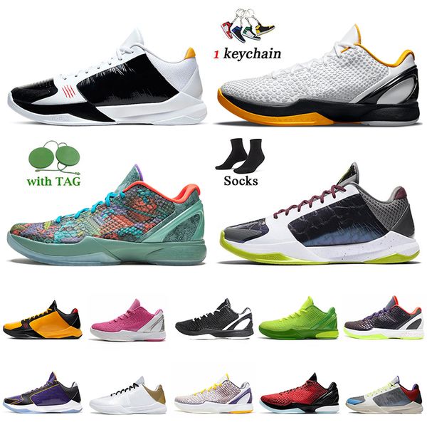 

grinch protro mambacita 6 men basketball shoes athletic sports prelude what if bruce lee del sol big stage par lake purple chaos rings white, White;red