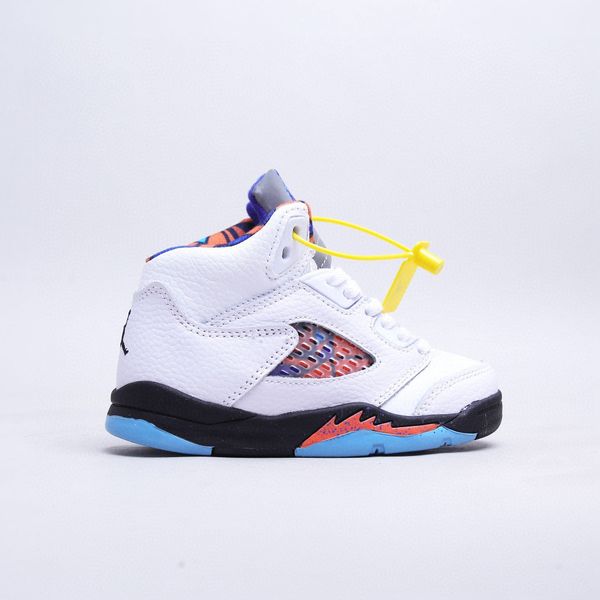 

2022 calssic rainbow kids shoes for boys girls baby children white blue grey puff casual sneakers size 22-35, Black