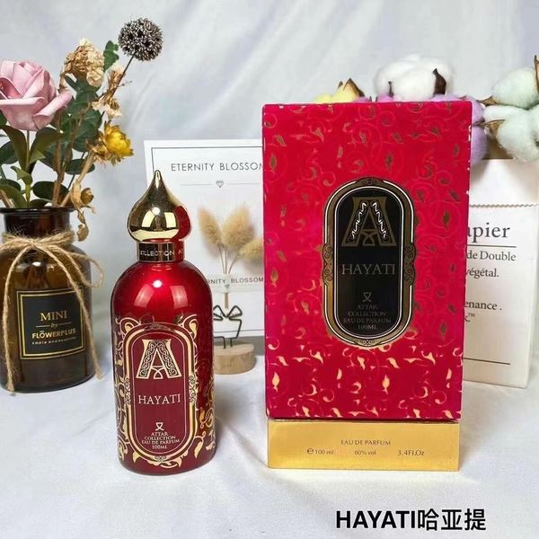 

High Quality Attar Collection EAU De Perfume 100ML HAYATI MUSK KASHMIR AZORA KHALTAT NIGHT Perfumes Long Lasting Smell Fragrance