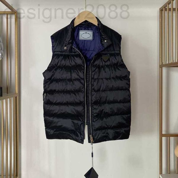 

men's vests designer vest luxury jacket slim triangle badge y99m, Black;white