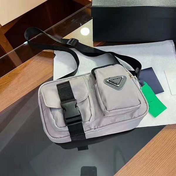

waterproof nylon outdoor sports backpack fashion one shoulder messenger bag simple handbag#2549