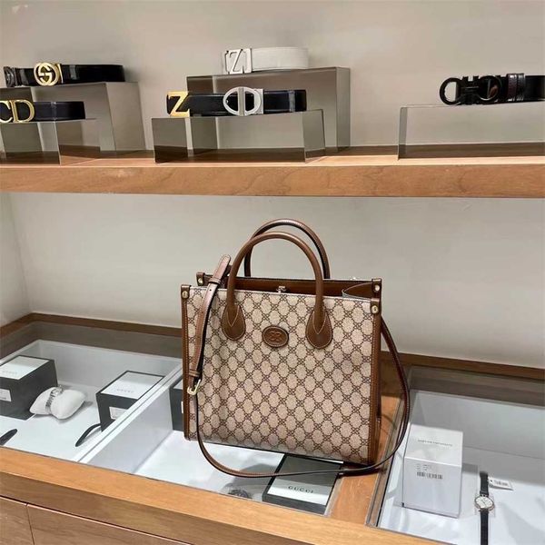 

the 2023 new kuqi lear tote bag men women and single shoulder crossbody bag is the same for stars 50% off clearance sale