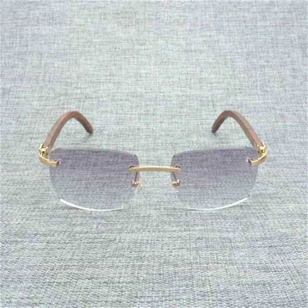 

2023 20% off 2023 natural wood men black white buffalo horn eyewear women accessories oculos shade rimless eyeglasses for outdoor, White;black
