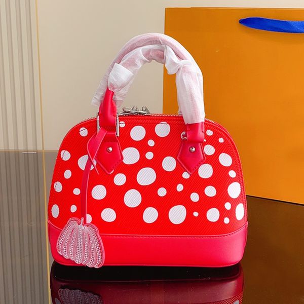 

fashion shell bag handbags women shoulder bags craft embroidery dot print crossbody purse zipper closure cell phone pocket large capacity to