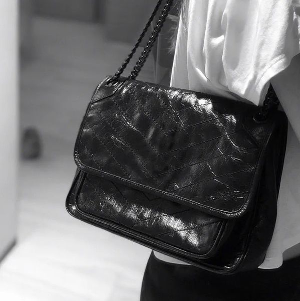 

designer shoulder bags aaa quality luxury niki waxy leather messenger bags women cross body bag satchel lady vintage design sacoche classic