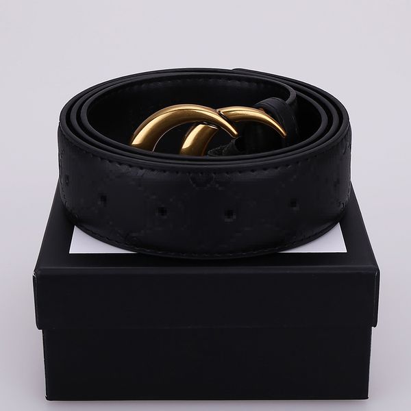 

2023men designers belts classic fashion luxury casual letter g smooth buckle womens mens leather belt 19 colors carry with gift box width 3., Black;brown