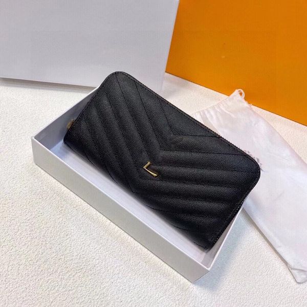 

wallets women clutch designer fashion zipper purses luxury cardholder famous coin purse lady casual bags portable wallet, Red;black