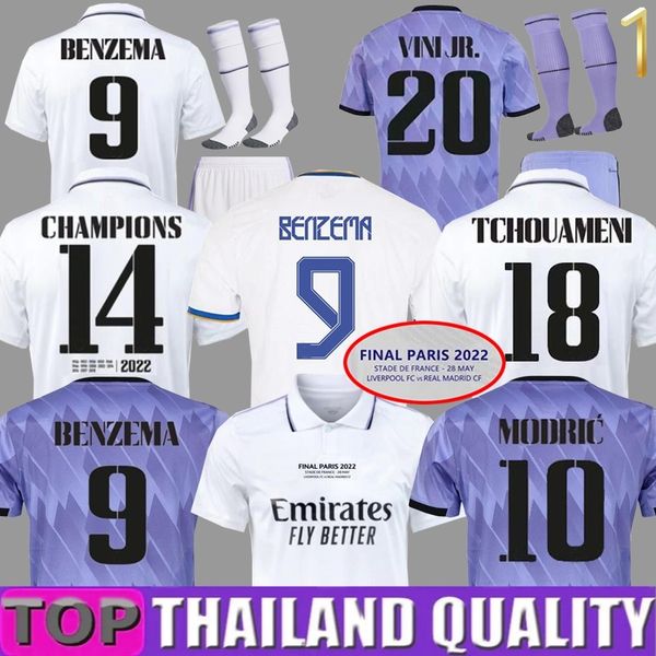 

22 23 player version soccer jerseys 3rd benzema real madrids 2021 finals champions 14 kit rodrgo camiseta 2022 2023 vini jr camavinga tchoua, Black;yellow