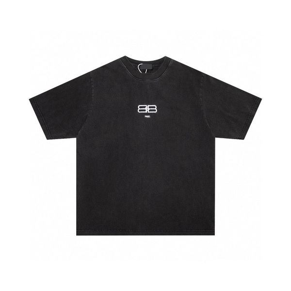 

men's plus tees & polos round neck embroidered and printed polar style summer wear with street pure cotton 11eg, Black;brown