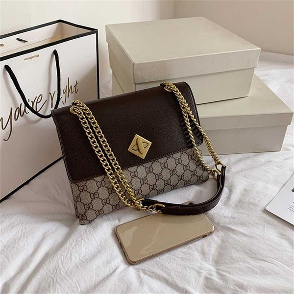 

women's 2023 new summer chain underarm shoulder bag popular fashion net red crossbody bag 55% off clearance sale