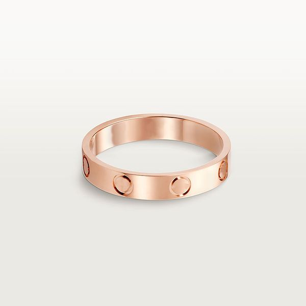 

rings golden rings woman designer lovers ring luxury jewelry width 4 5 6mm titanium alloy gold plated diamond craft fashion accessories ring, Silver