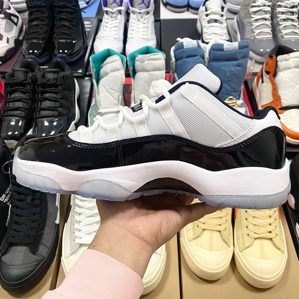 

2023 designer basketball shoes mens jumpman jubilee 11 11s high cool grey playoffs bred legend 25th anniversary space gamma blue concord 45