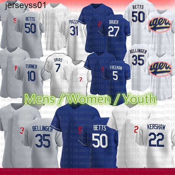 

mens women youth mookie betts clayton kershaw baseball jersey los cody bellinger angeles freddie an justin trea turner julio urias max, Blue;black
