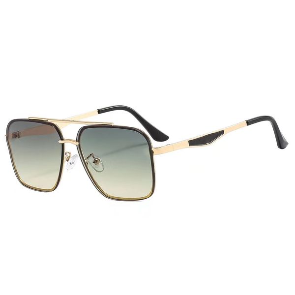 

2023 new classic polarized sunglasses women designer luxury brand alloy metal polaroid hd tempered glass lens retro glasses sun glasses uv40, White;black