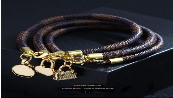 

charm drop delivery 2021 fashion bracelets for men woman designers wristband leather flower pattern bracelet pearl jewelry with bo2254296, Golden;silver