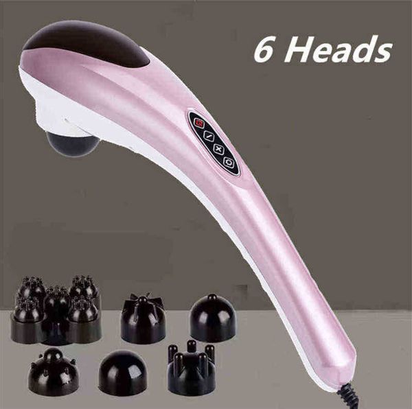 

dolphin shaped electric massage stick body massager cellulitis back foot neck and home 220602