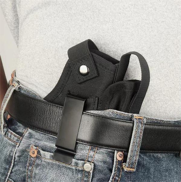 

nylon holster waistband concealed carry bag leather case clip metal belt gun set air hunting