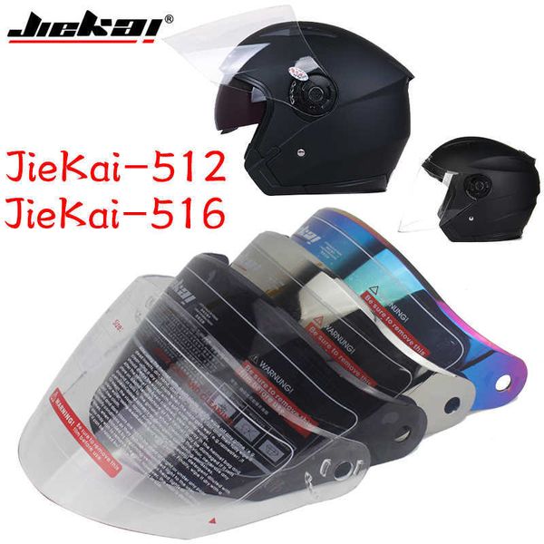 

helmets motorcycle bicycle half helmet visor for jiekai 515 512 516 sliver kocha multicolor choose 0105