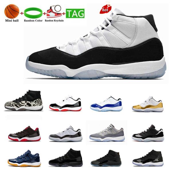 

jumpman og basketball shoes legend blue 11 animal instinct women men 11s grey suede sneaker varsity red sport space jam trainer size eur 36-, Black