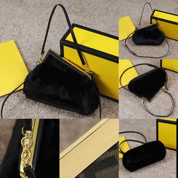 

new shoulder bags totes messenger bags bag fashion designer handbags women hairy decorate crossbody bags handbag ladies purses 0613