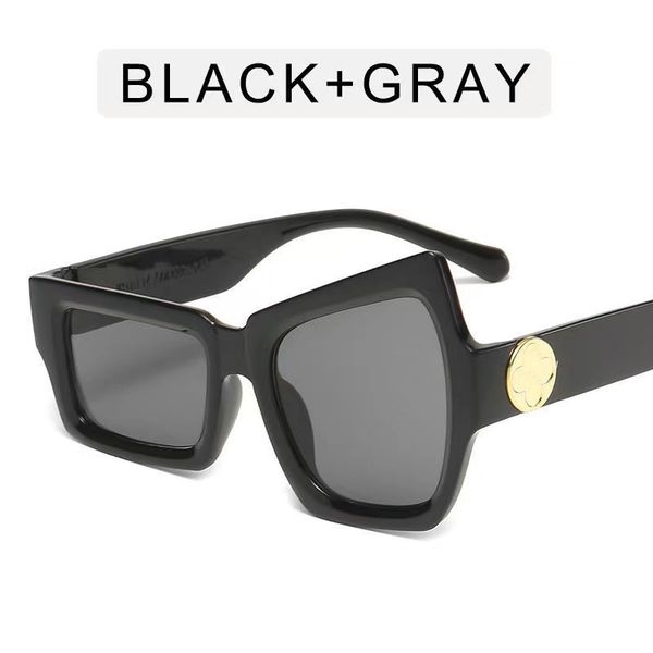 

color fashion sunglasses funny sunglass 6 accessories men women anti-uv sun glasses goggle beach accessory, White;black