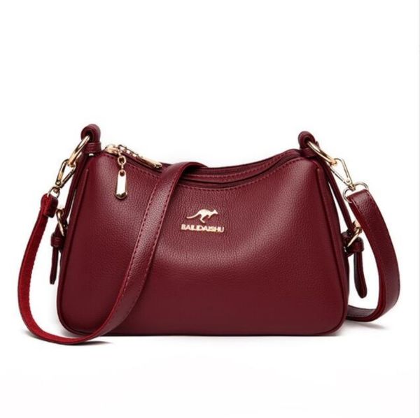

women's bag adjustable shoulder strap portable messenger bag soft leather luxury designer fashion