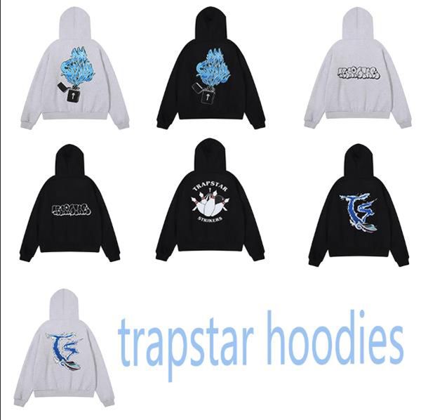 

7 Styles Trapstars Hoodies Towel Embroidery mens hoodie Highs Quality Designers Clothing Europe and American style sweatshirtss Designer