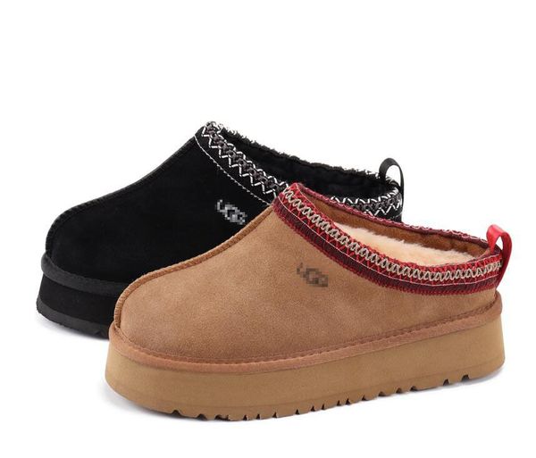 

2022 new style australia boots wool mop fashion warm shoes boots classic thick bottom winter bootss uggitys suede boot, Black