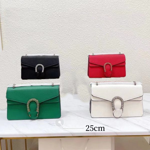 

2023 luxurys designers brand diagonal shoulder bags handbags 4 sizes 28 25 20 18cm 4color girls fashion women classic crossbody waist bag ha