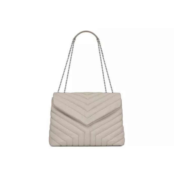 

superior quality designer bags tote bag fashion luxury bags real leather messenger chain shoulder crossbody size 32/11/22cm bronze/white ste